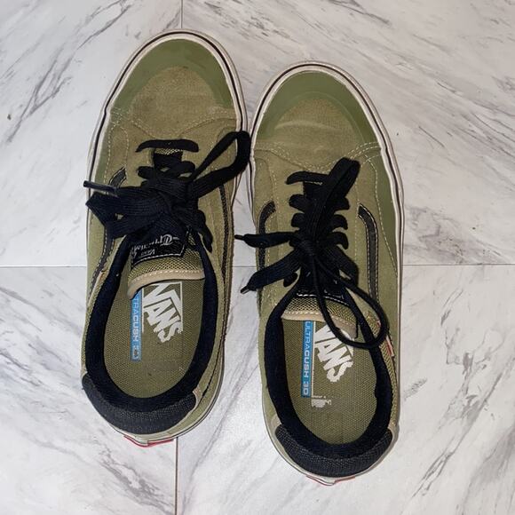Vans Trujillo Ultracush 3D Green Pro Skateboard Shoe Size 6.5 - Picture 7 of 11